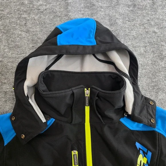 Men's Black and Blue Jacket - Picture 9 of 15